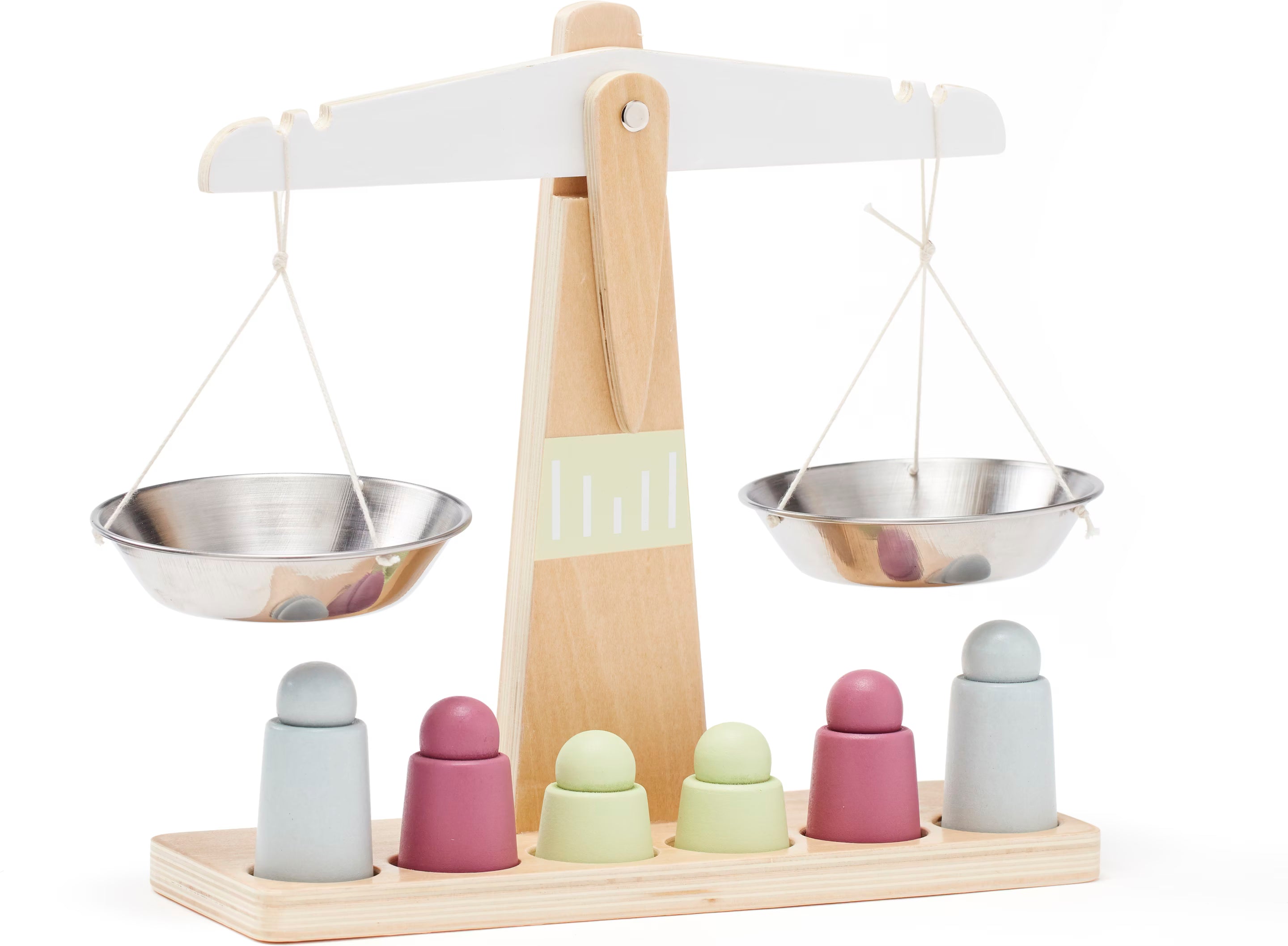 PLAYTIVE Wooden Balance Scale – Educational Toy