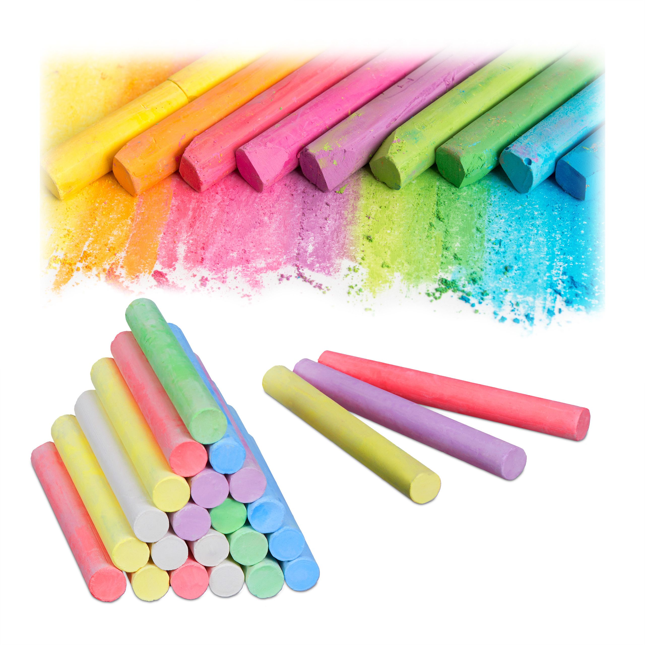 PLAYTIVE Multicolor Chalks