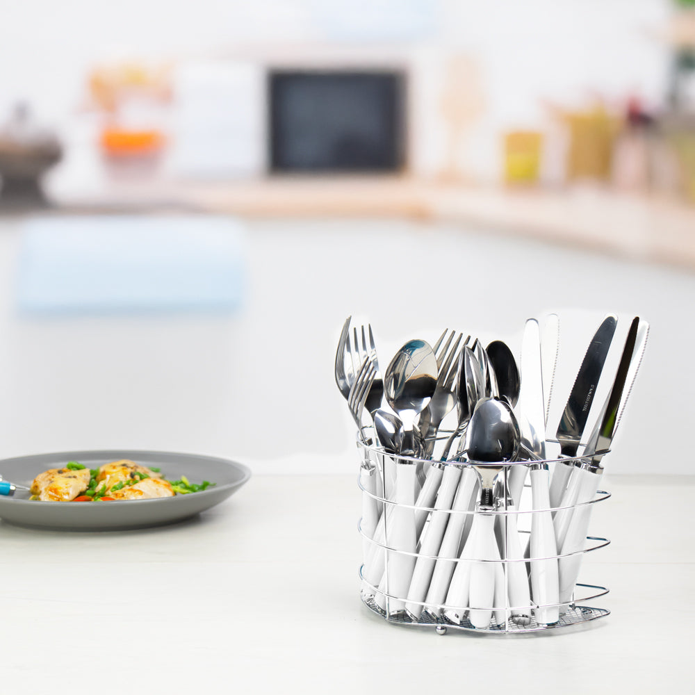 DURAN 24-Piece Cutlery Set with Holder