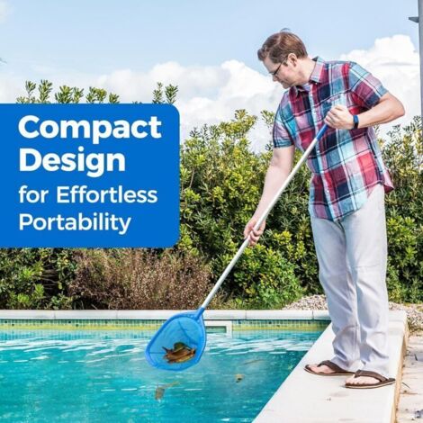 Crivit Telescopic Pool Skimmer (Épuisette Télescopique pour Piscine)