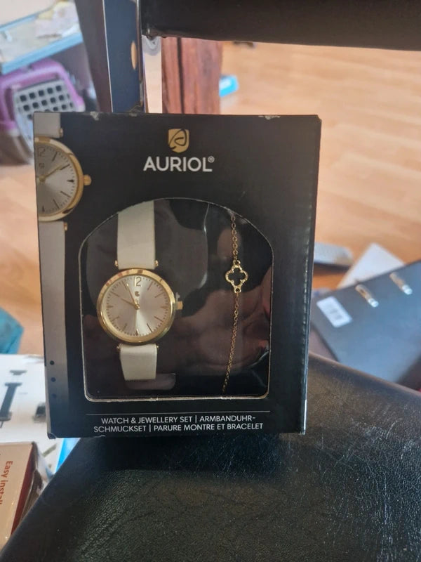 Auriol Watch & Bracelet Set