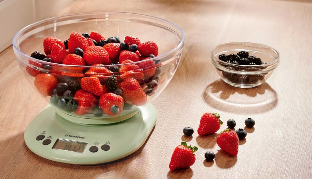 SilverCrest Digital Kitchen Scale with Bowl
