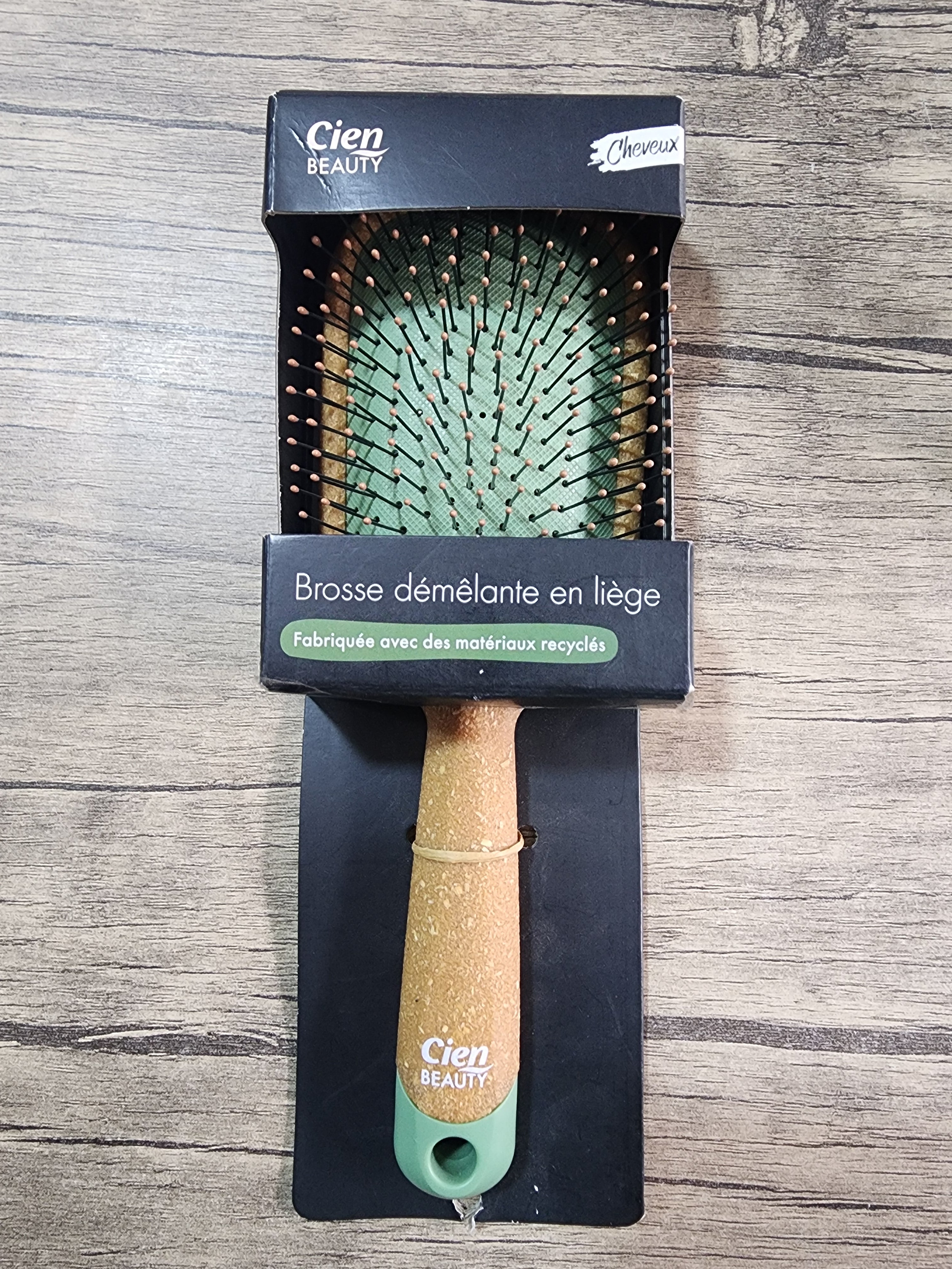Cien Beauty Detangling Hair Brush with Cork