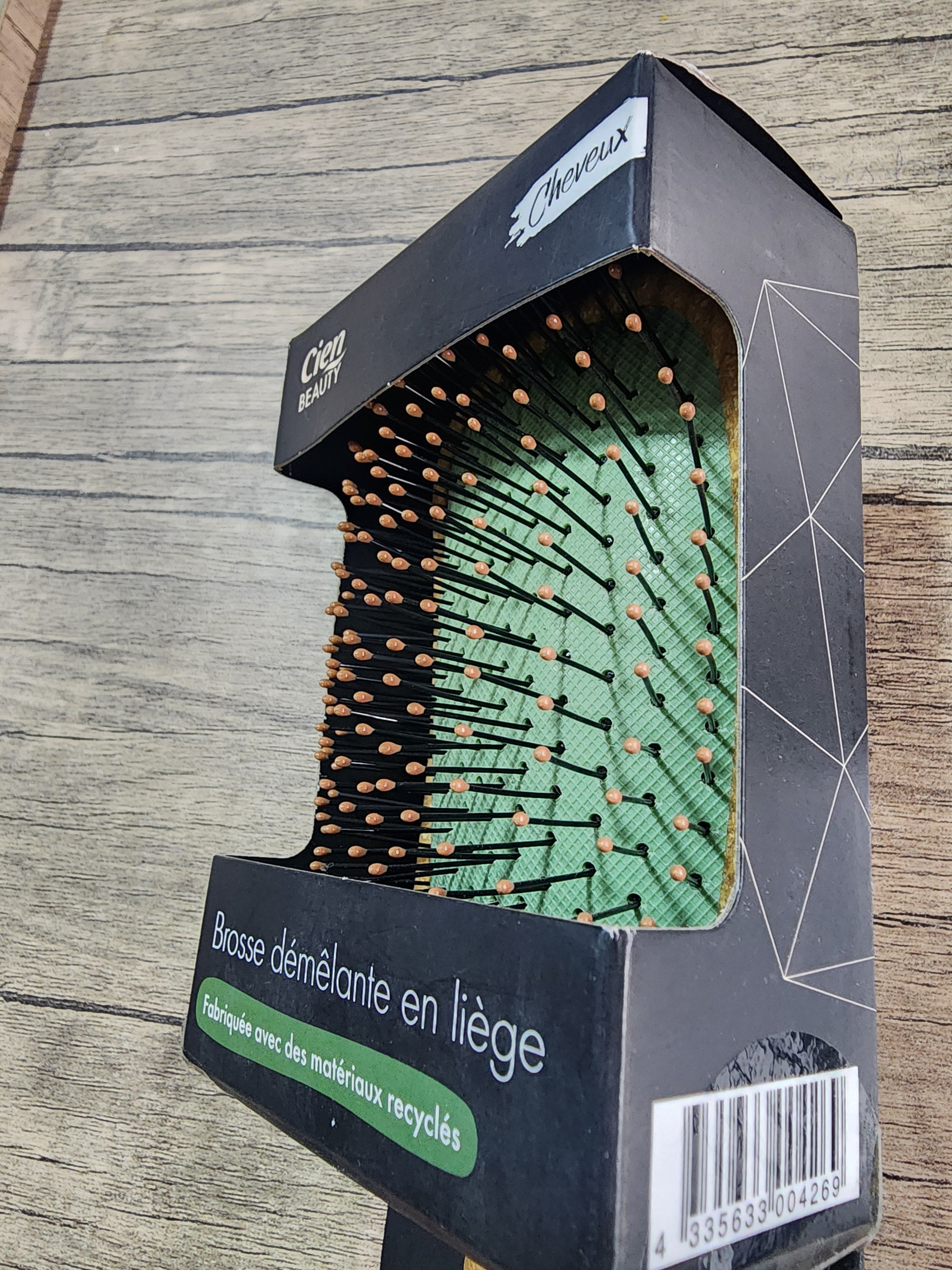Cien Beauty Detangling Hair Brush with Cork