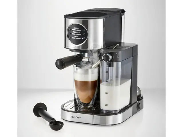 SILVERCREST Espresso Machine with Milk Frother