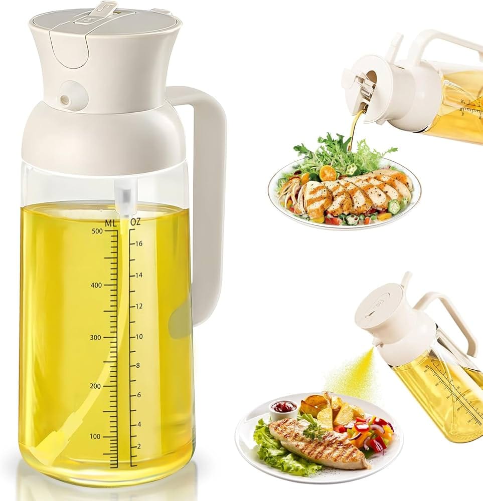 Danny Home 2-in-1 Oil Sprayer & Dispenser