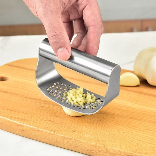 Danny Home Stainless Steel Garlic Crusher