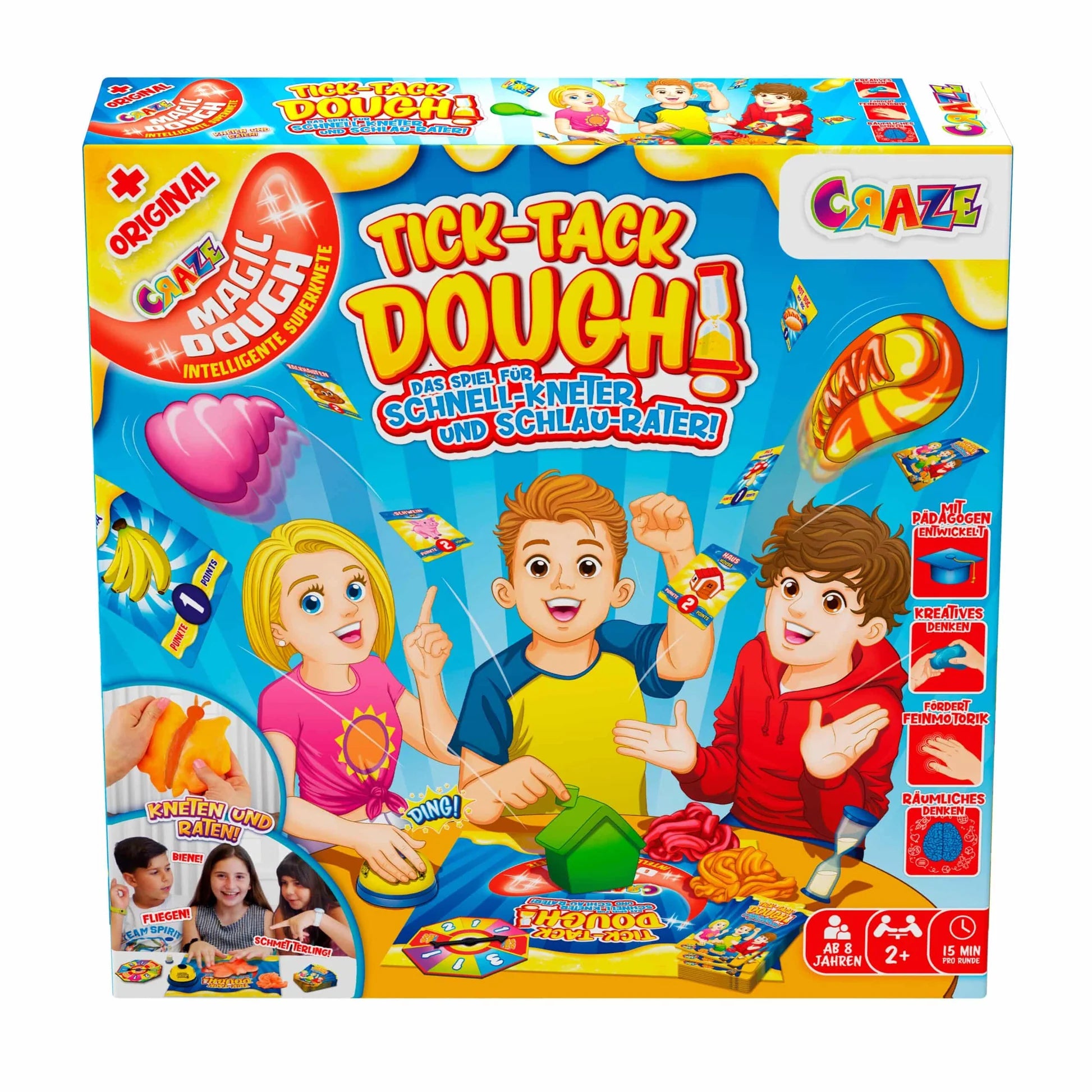 Craze Tick-Tack Dough! Board Game