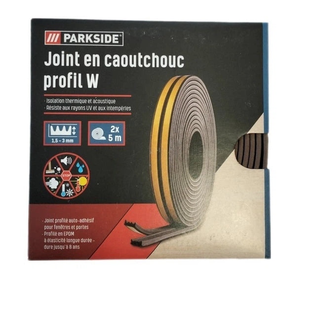 PARKSIDE Rubber Seal – W Profile
