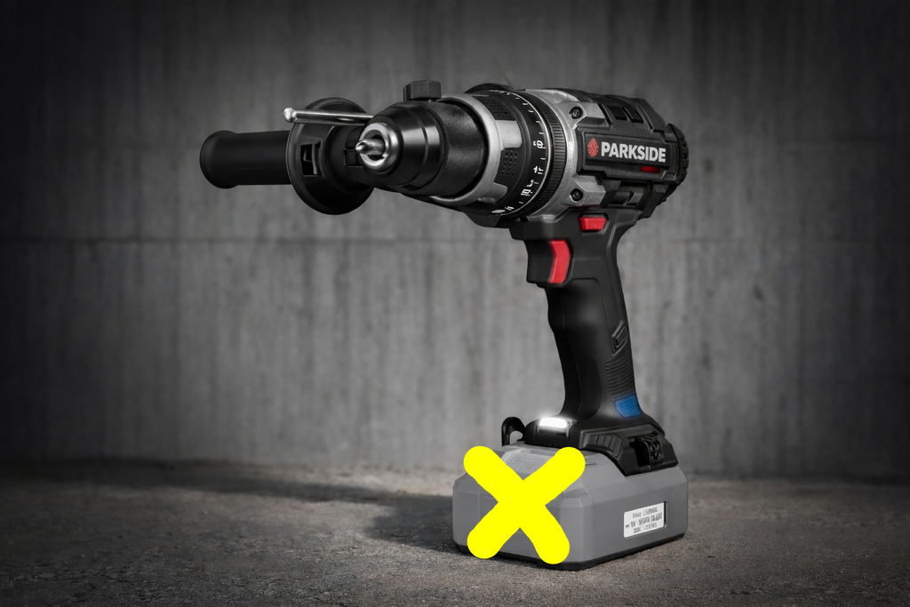 PARKSIDE PERFORMANCE Cordless Impact Drill 20V