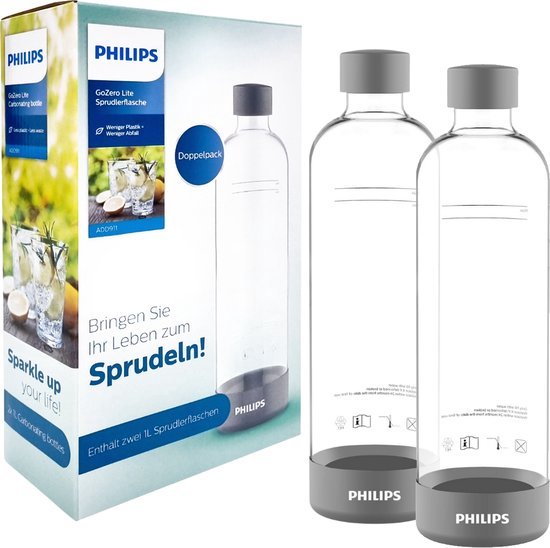 PHILIPS GoZero Lite Carbonating Bottle