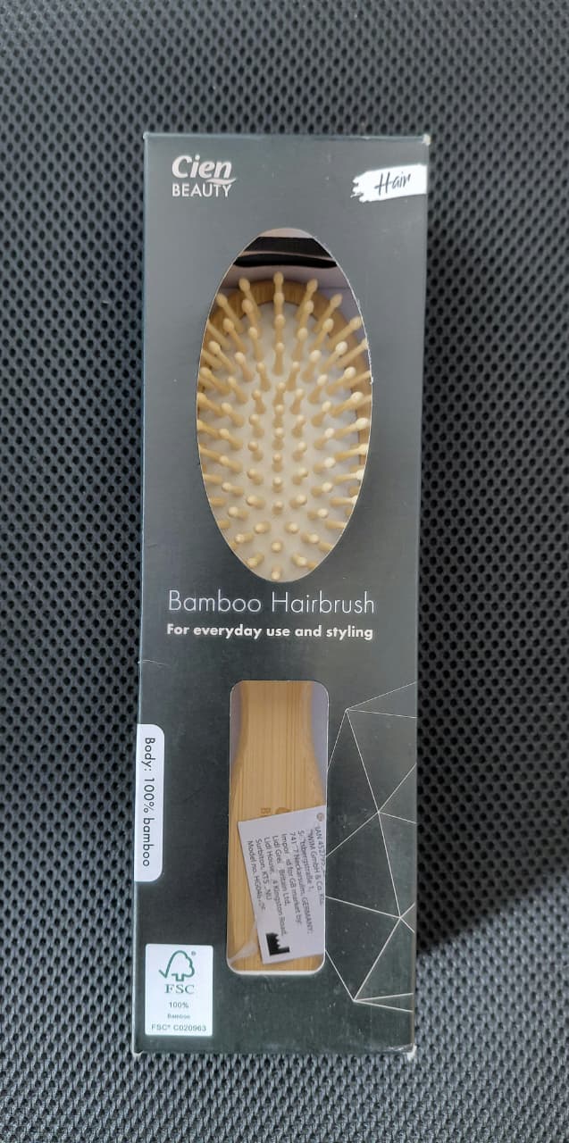 Cien Beauty Bamboo Hairbrush (Rounded Tips)