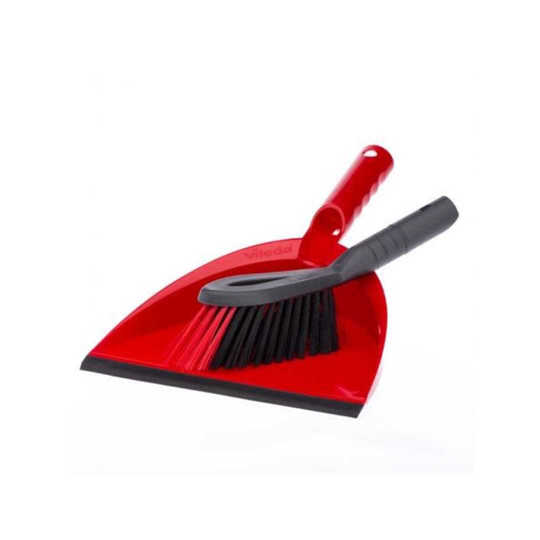 VILEDA Dustpan & Handle Set – 2 in 1
