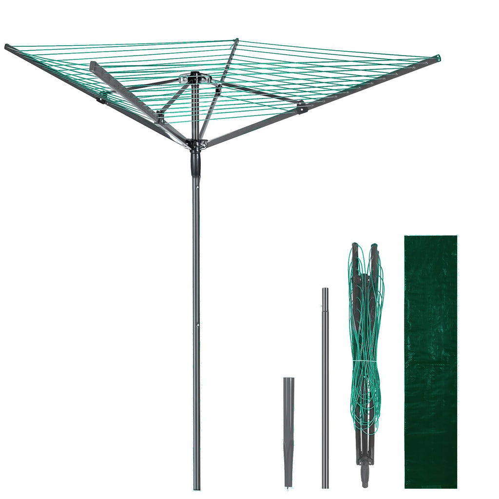 Aquapure Rotary Clothes Airer – 285 cm