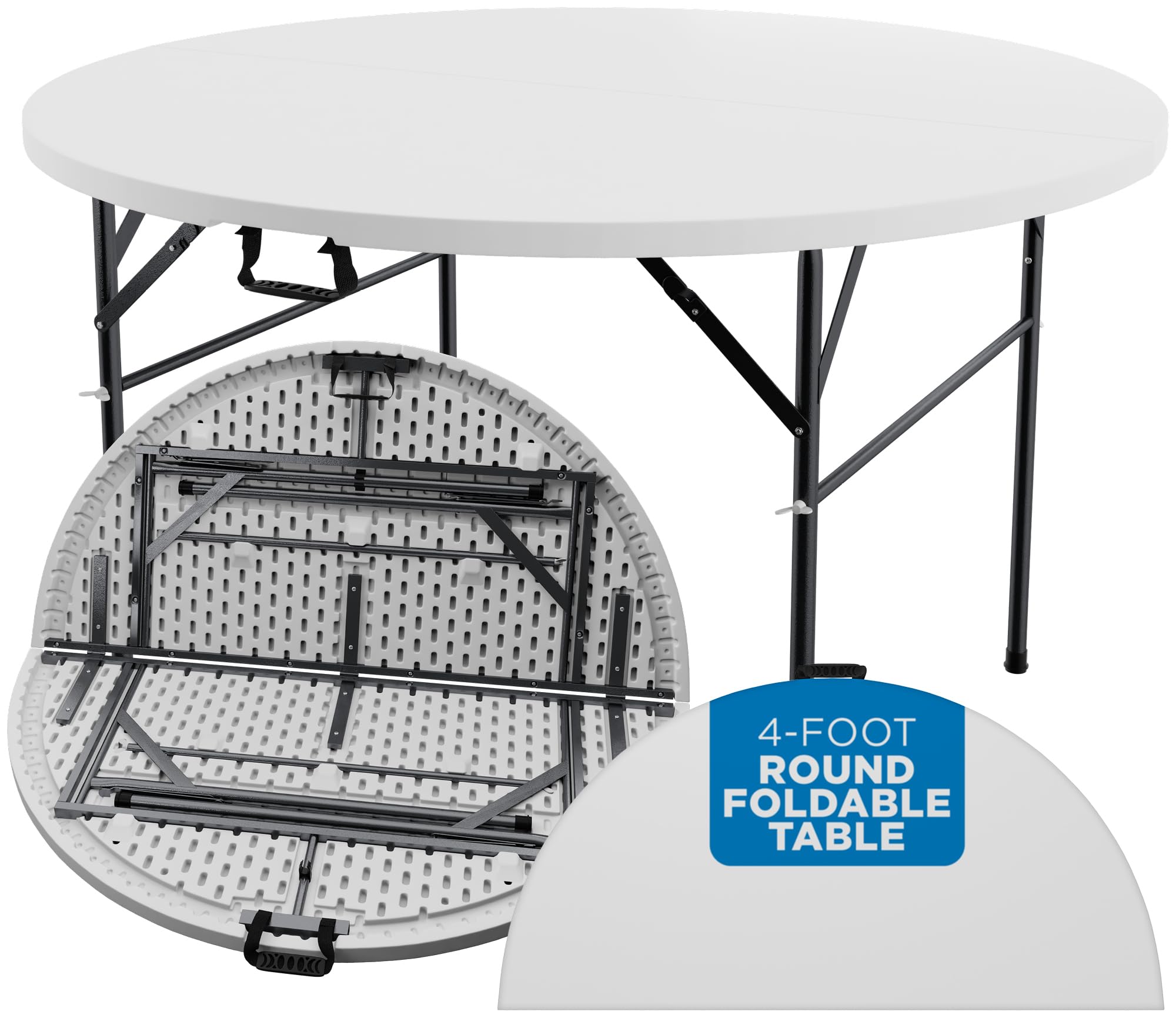 Folding Round Table Ø183 × 74 cm