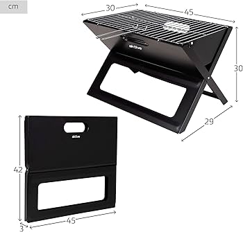 GRILL MEISTER Portable Barbecue Grill