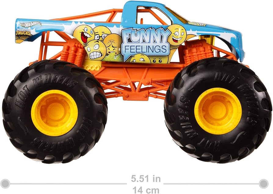 Hot Wheels Monster Truck Funny Feelings