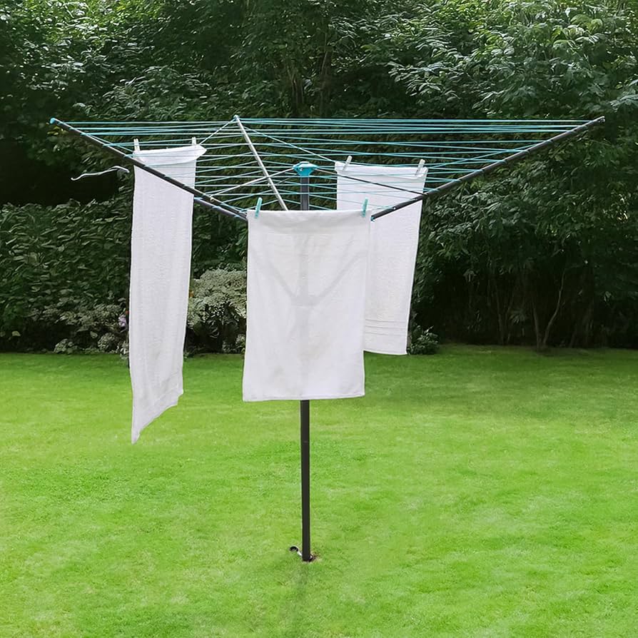 Aquapure Rotary Clothes Airer – 285 cm