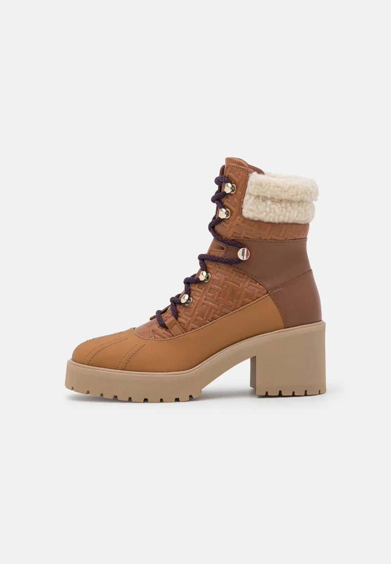 Tommy Hilfiger Lace-Up Ankle Boots