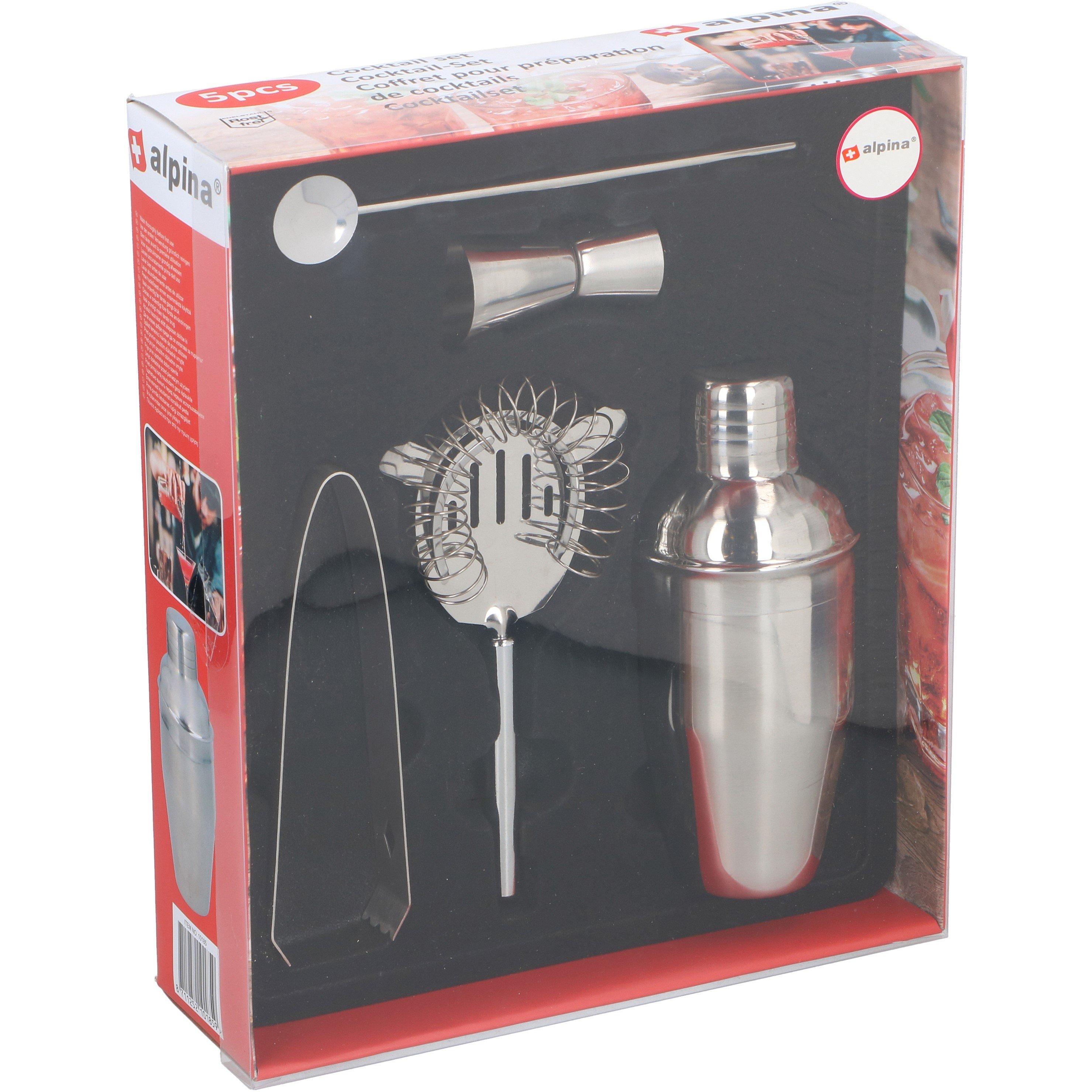 Alpina Cocktail Set – Stainless Steel