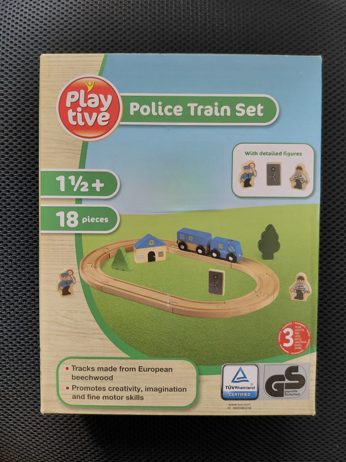 Playtive Police Train Set