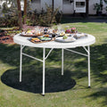 Folding Round Table Ø154 × 74 cm