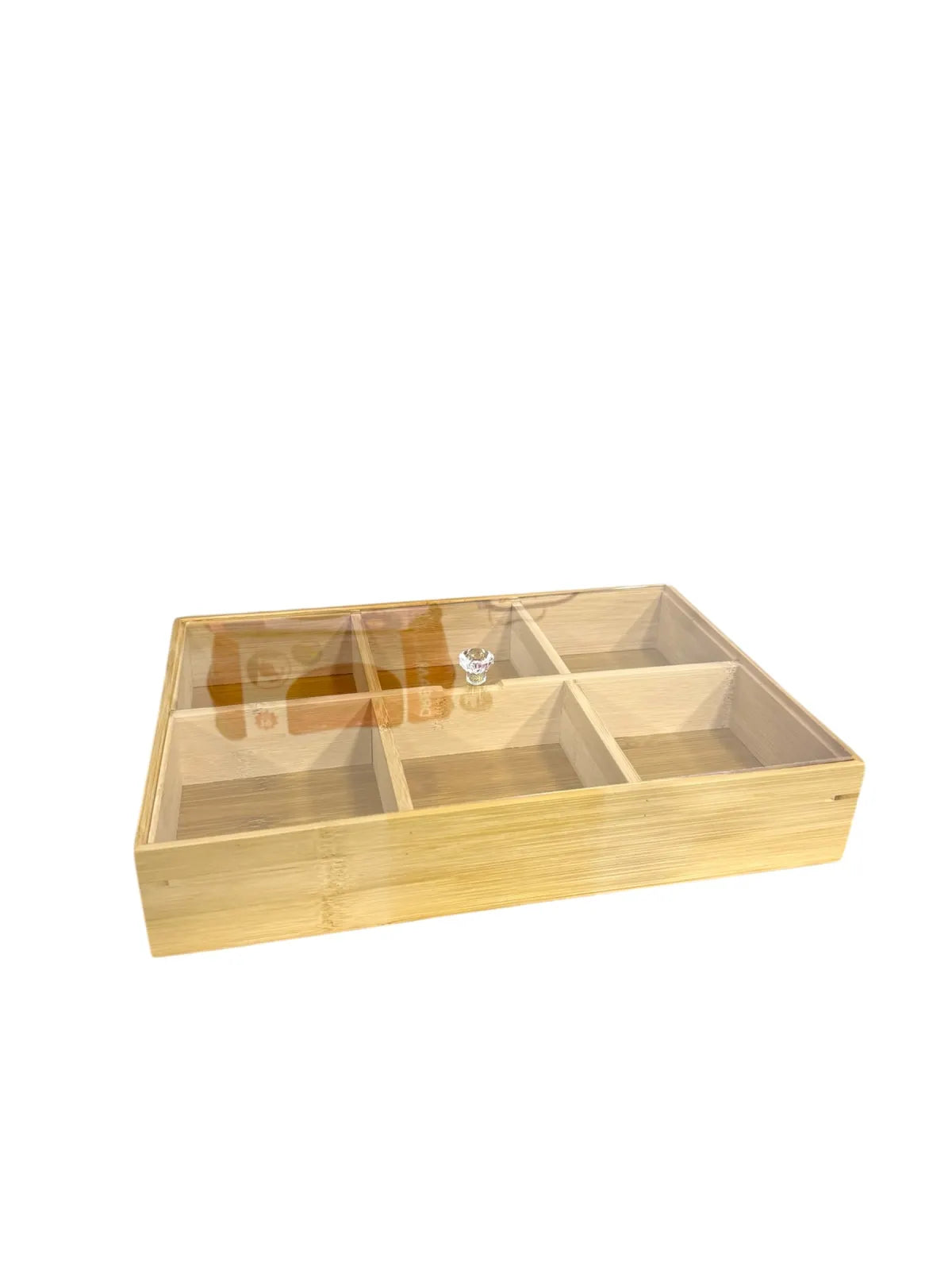 Danny Home 6-Division Bamboo Serving Platter