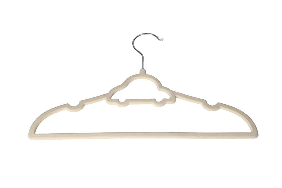 Danny Home Camel Velvet Kids Hangers