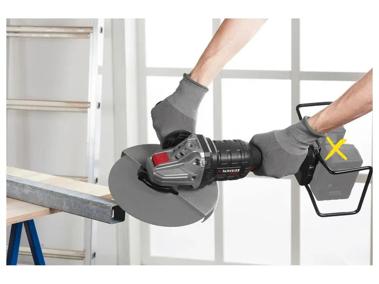 PARKSIDE Cordless Angle Grinder 40V