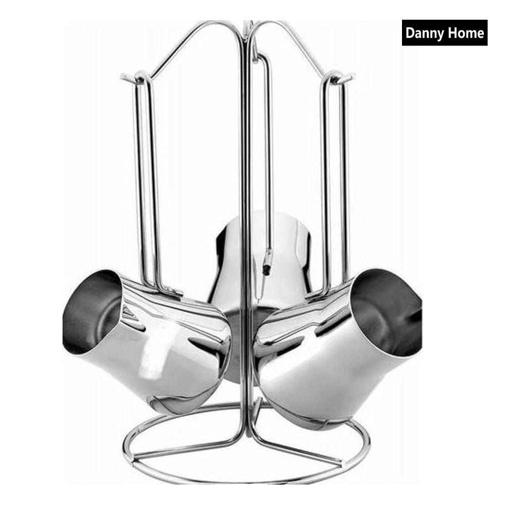 Danny Home 3-Piece Stainless Steel Coffee Pot Set