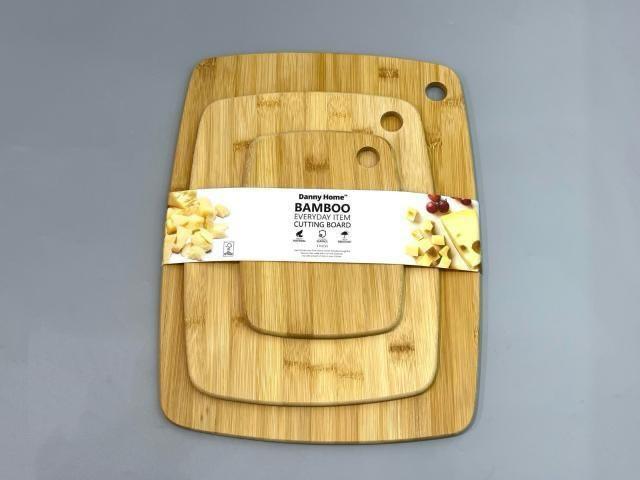 Danny Home Bamboo Cutting Board Set