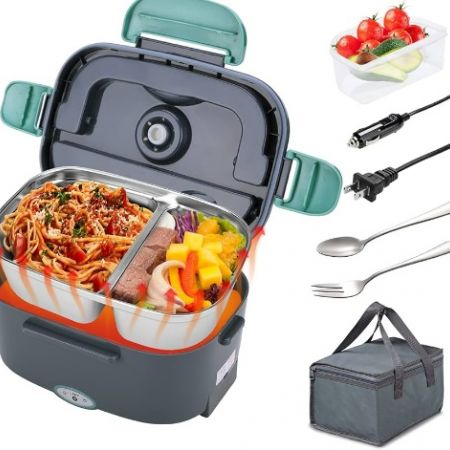 Green LYCA Electric Lunch Box