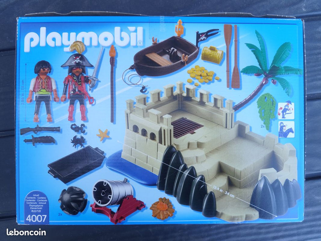 Playmobil Pirate Fort & Treasure Island Set