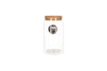 Danny Home Storage Glass Jar with Wooden Lid – 1000ml
