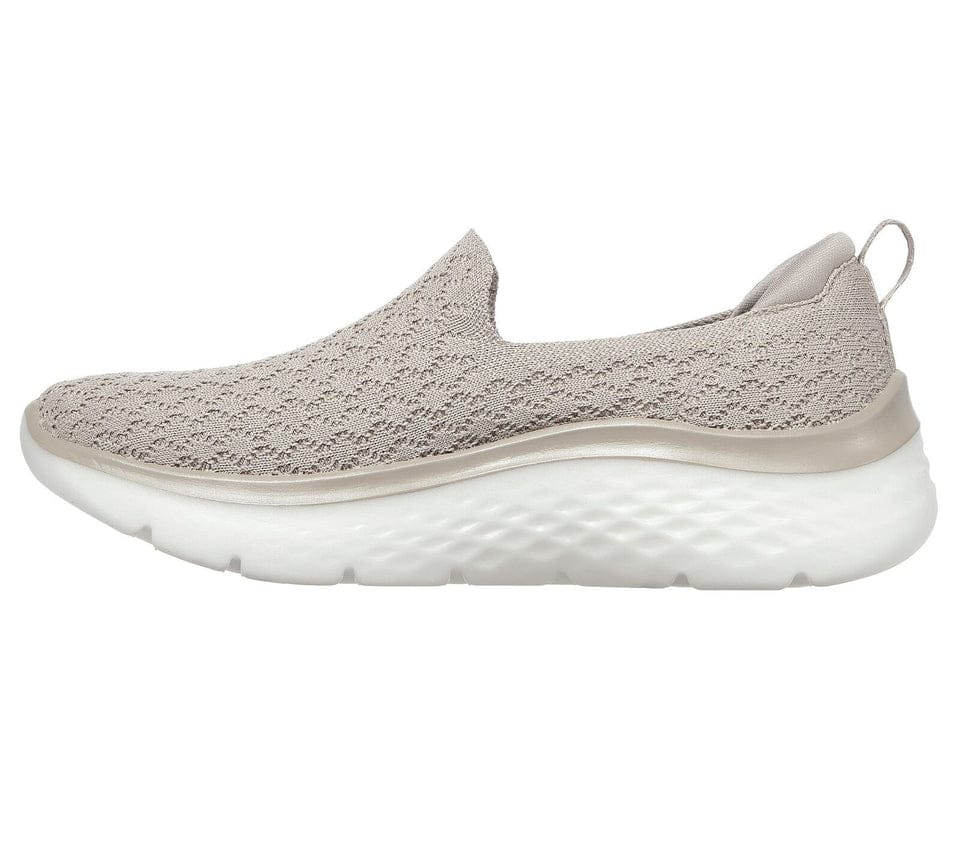 Skechers GOwalk Hyper Burst – Glimmer Hope Taupe