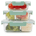 ERNESTO Glass Food Storage Container Set