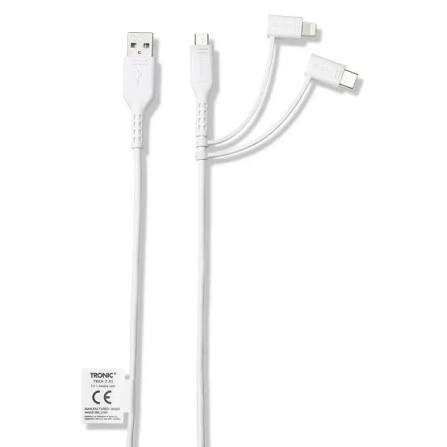 TRONIC 3-in-1 Charging & Data Transfer Cable