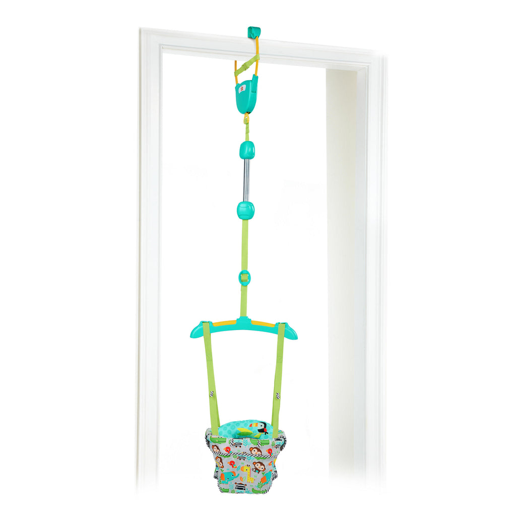 BRIGHT STARTS Zig Zag Zebra Door Jumper