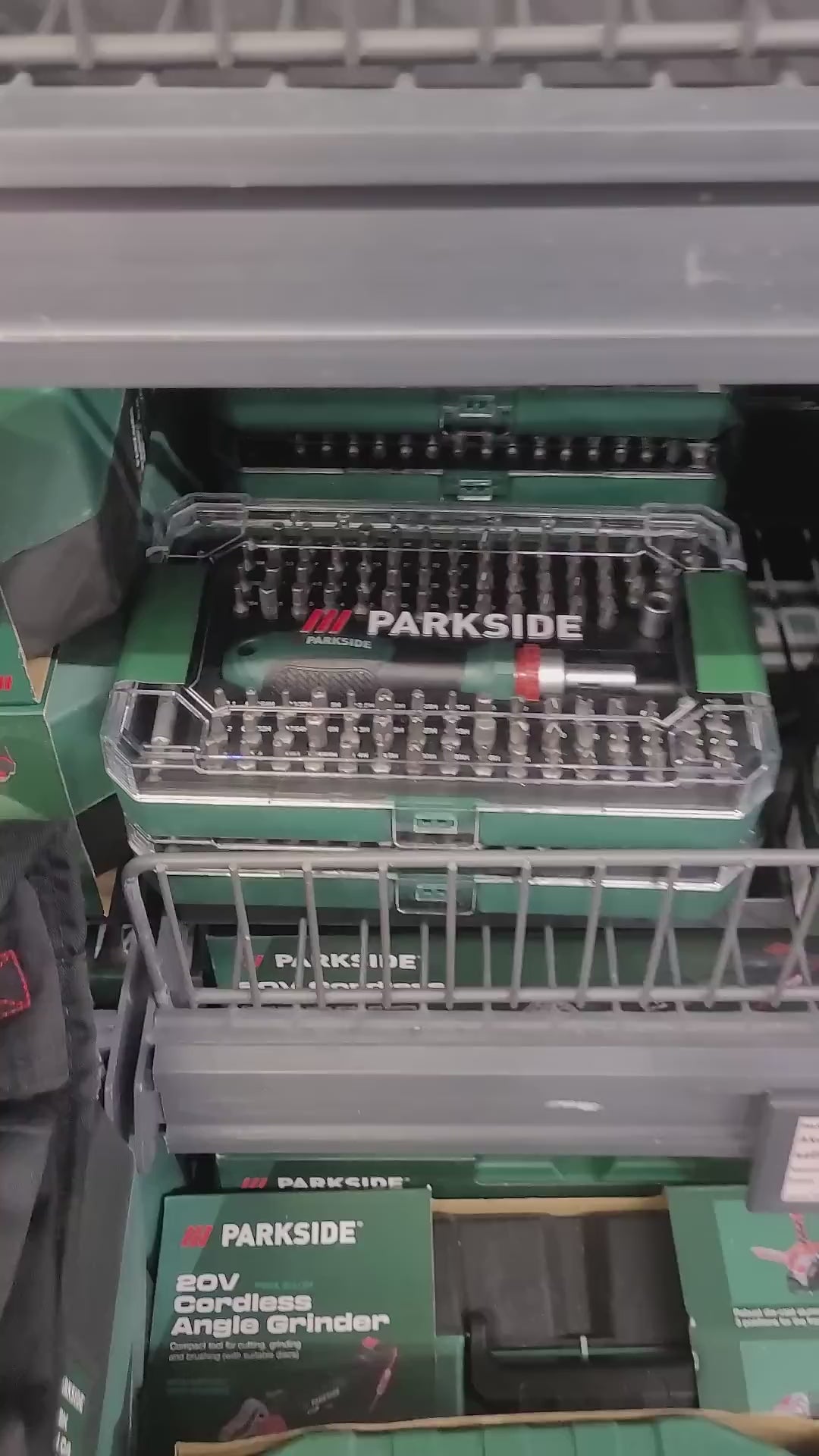 PARKSIDE Ratchet Screwdriver with 115-Piece Bit Set