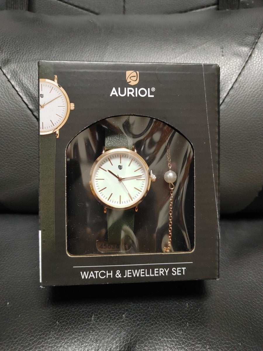 Auriol Watch & Bracelet Set