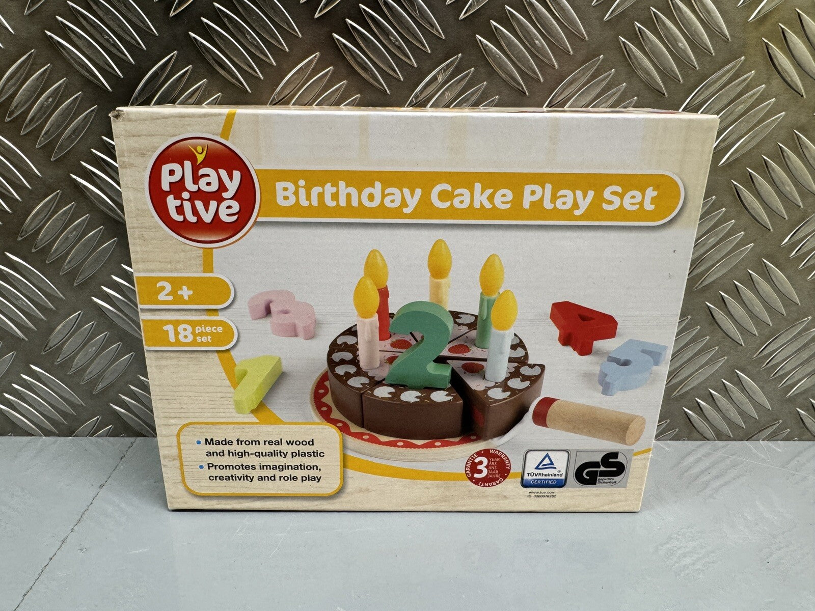 PLAYTIVE Birthday Cake Play Set