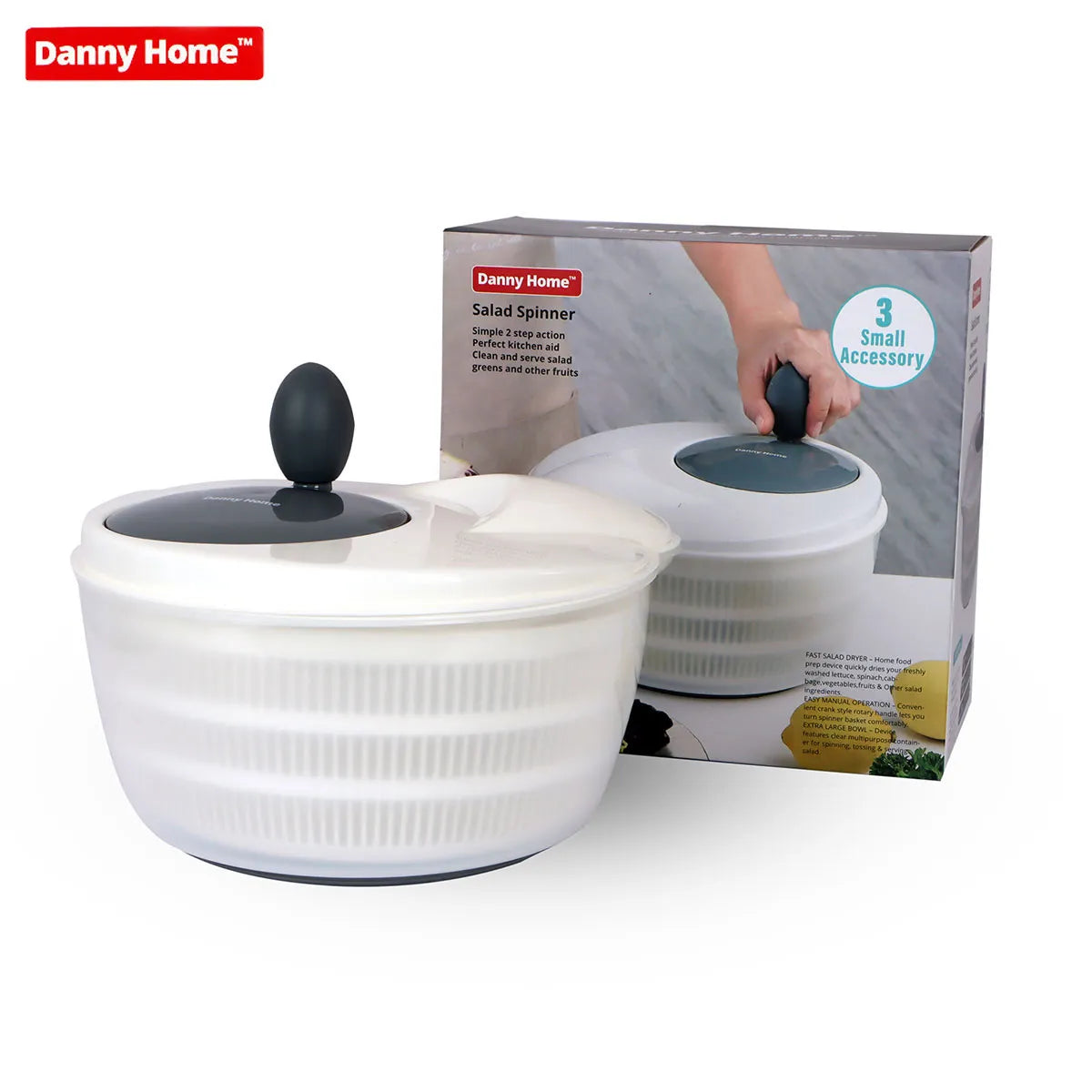 Danny Home Salad Spinner